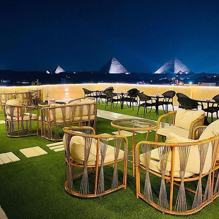 Palm Pyramids View Inn Kafret el-Gabal Exterior foto