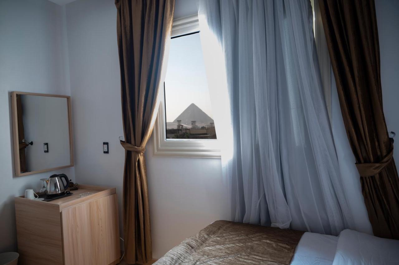 Palm Pyramids View Inn Kafret el-Gabal Exterior foto